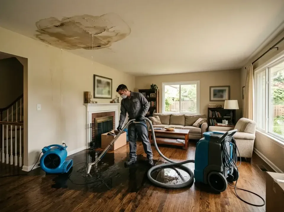 attic-pipe-burst-ceiling-drip-008 — frequently asked questions, Water Damage Restoration & Carpet Care in New Burlington, OH